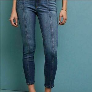 Pilcro and the Letterpress High-Rise Leggings Jeggings Medium Wash
